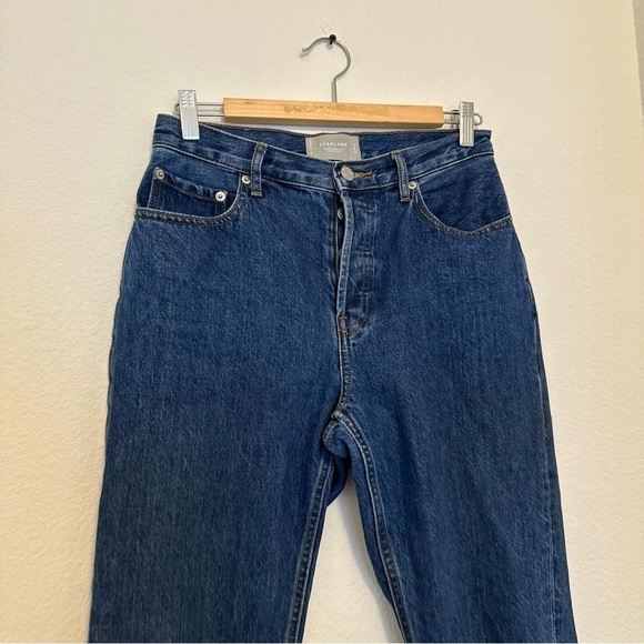 Everlane The 90’s Cheeky Jeans Dark Blue Wash Size 27 Ankle Length Women’s - Picture 3 of 8